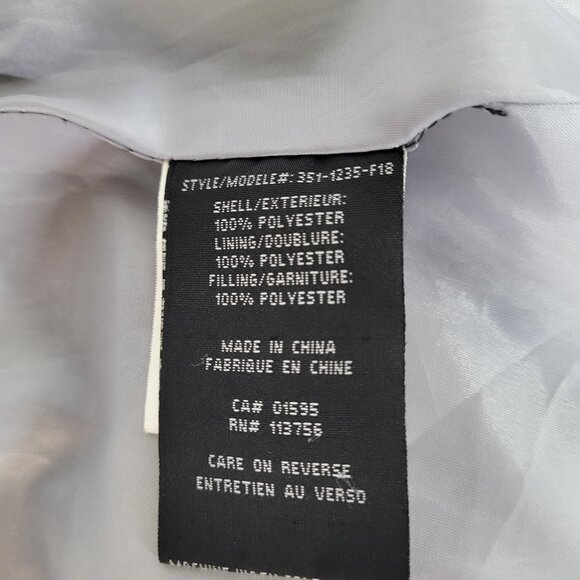 Canada Weather Gear Black Quilted Puffer Vest Women’s Size Medium - Picture 5 of 7